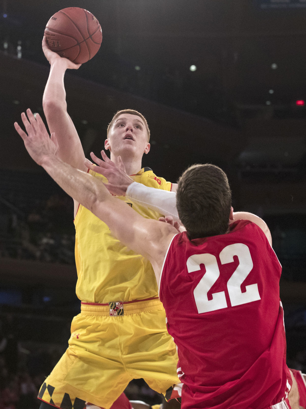 B10 Maryland Wisconsin Basketball